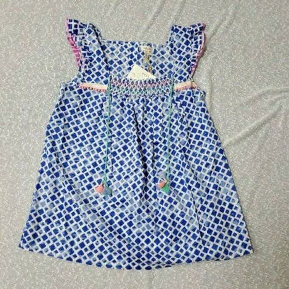 Matilda Jane Adventure Begins Wandering Waters Top Women's MEDIUM NWT - Picture 2 of 15